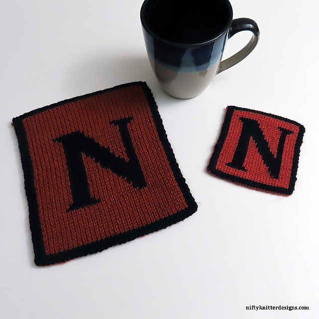 Letter N Coaster/Potholder