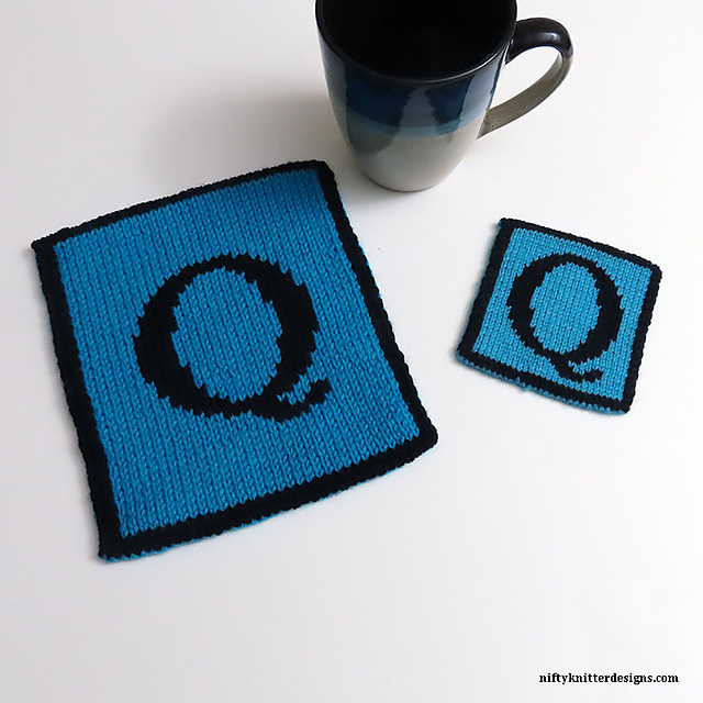 Letter Q Coaster/Potholder