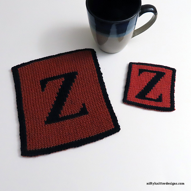 Letter Z Coaster/Potholder