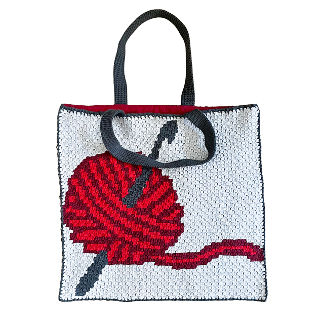 Yarn Project Bag Mini C2C