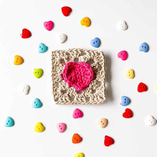 Heart Granny Square