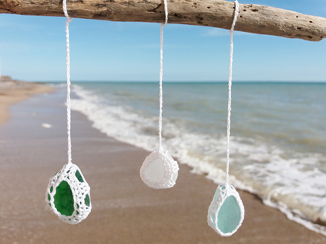 Crocheting Around Seaglass