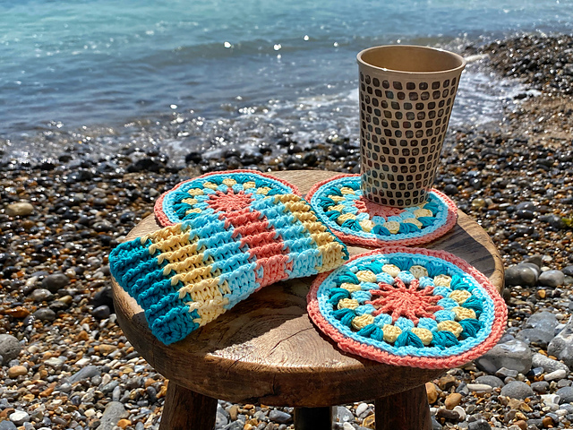 Iced Coffee on the Beach