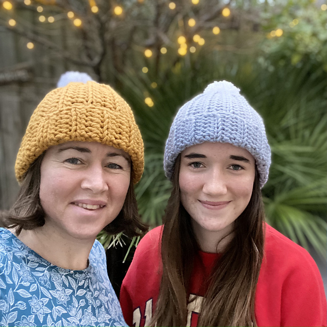Super Quick Crocheted Hat