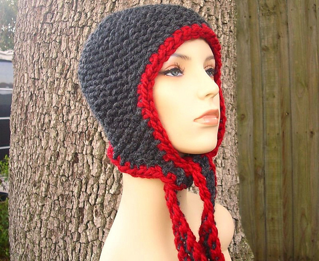 The Garter Earflap Hat
