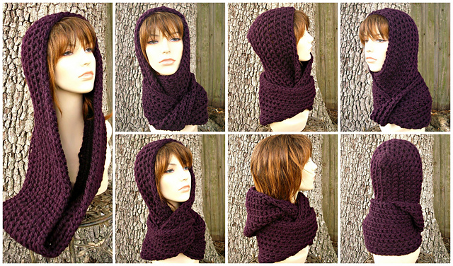 The Gretel Wrap Hood - Crochet Version