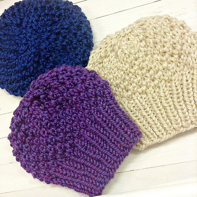 Honeycomb Slouchy Beanie
