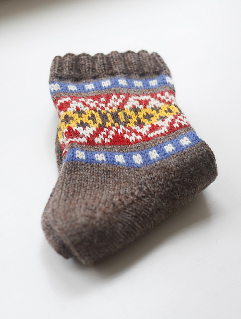 Skroo Fair Isle Socks
