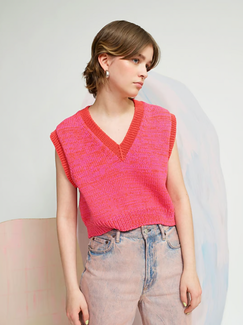 414-12 Dandelion vest