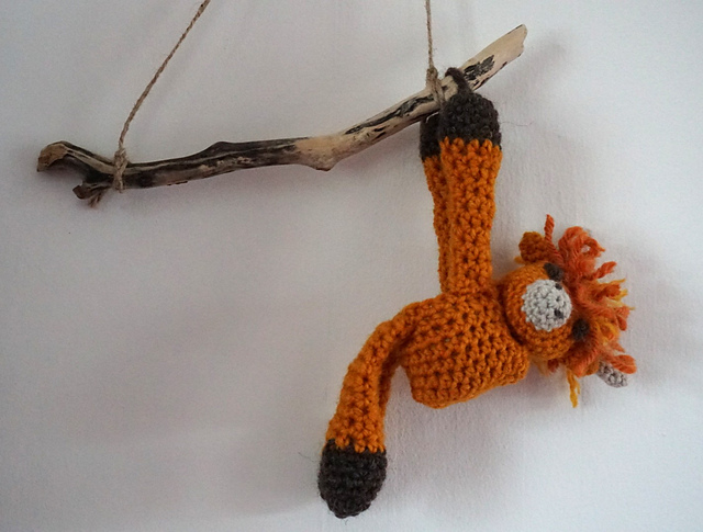 Highland Cow hanging planter