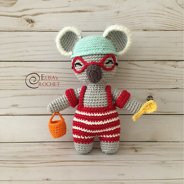 Larry the Koala Amigurumi