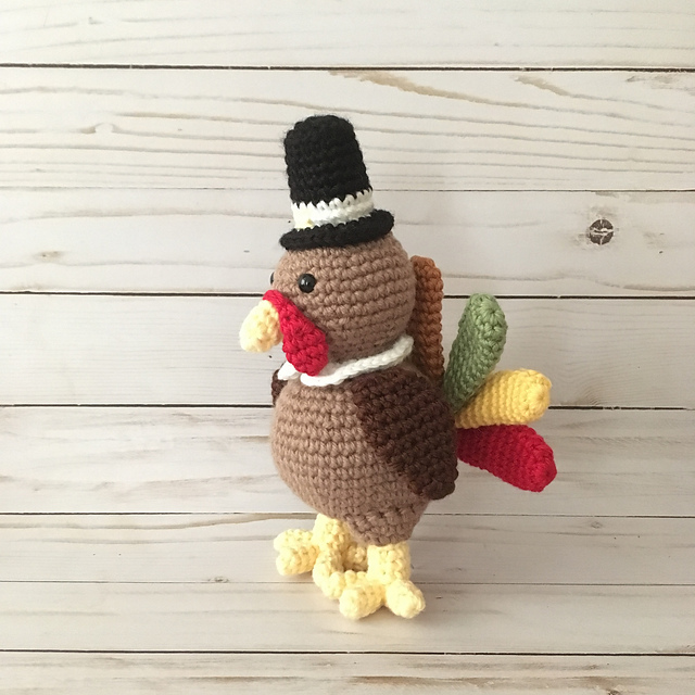 TOM the Pilgrim Turkey Amigurumi