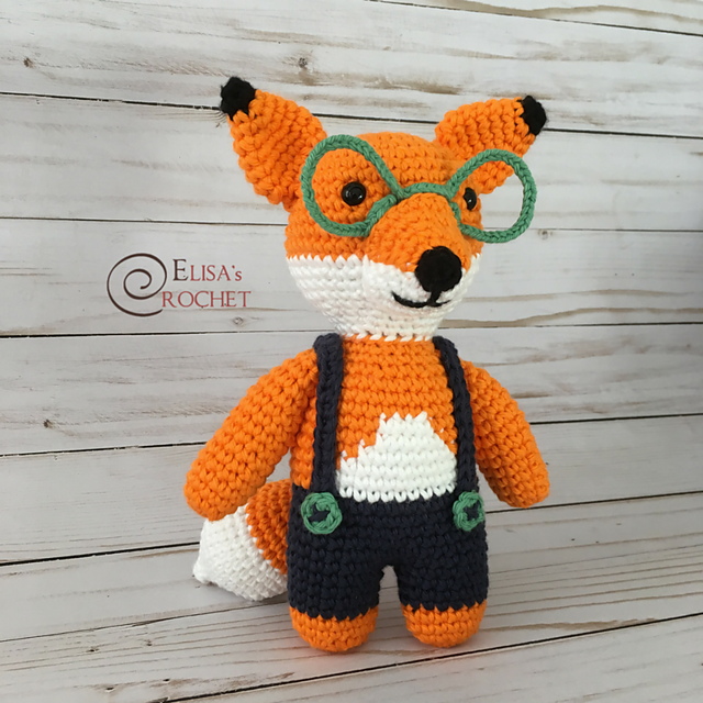 FRED the Fox Amigurumi