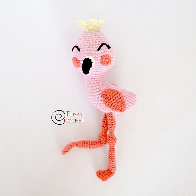Zoe the Baby Flamingo