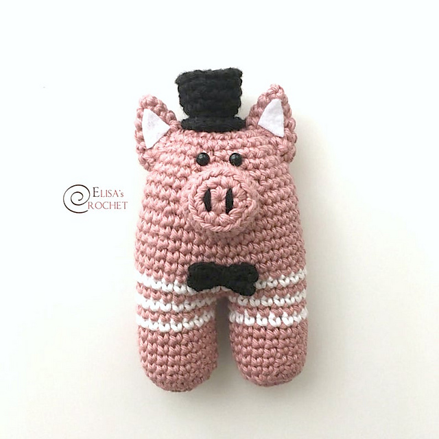 Piggy Rattle Toy