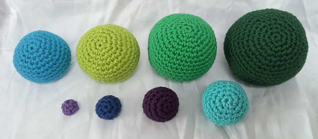 Balls of (almost) any size