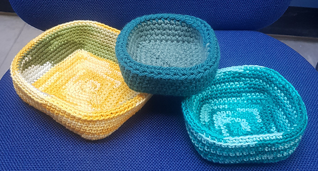 Square Double Wall Bowl