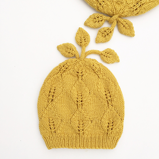 Leafy Beanie / Løvlue