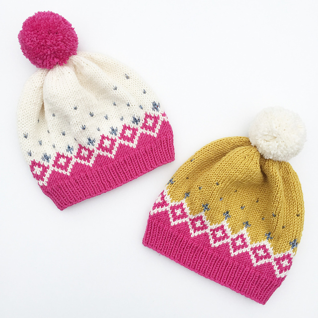 Kongvinterbarnelue / Father Frost Hat For Kids