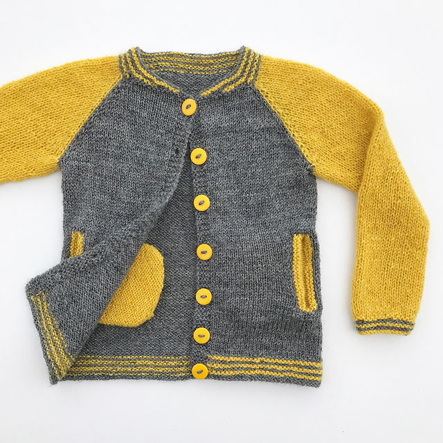 Collegestrikkejakke / The Knitted College Jacket