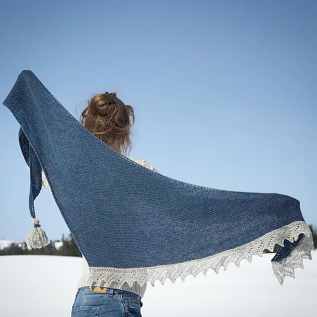Vintervarmtsjal / Winterwarming Shawl