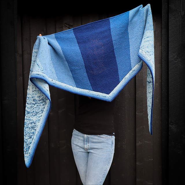 Heksatonsjal / Hexatonic Shawl