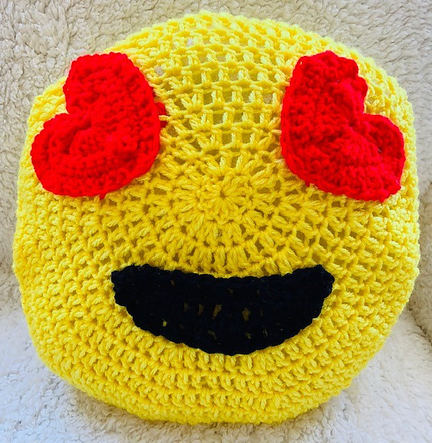 Valentine's Emoji Pillow