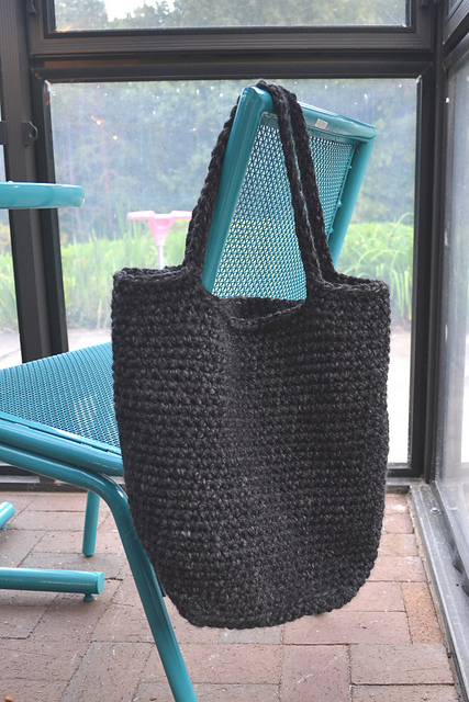 Chunky Crocheted Tote