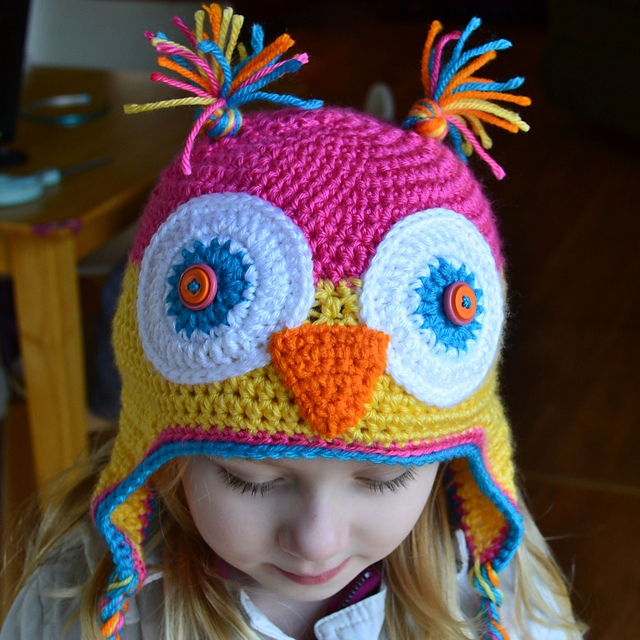 Colorful Owl Hat