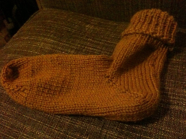 Two-needle Socks