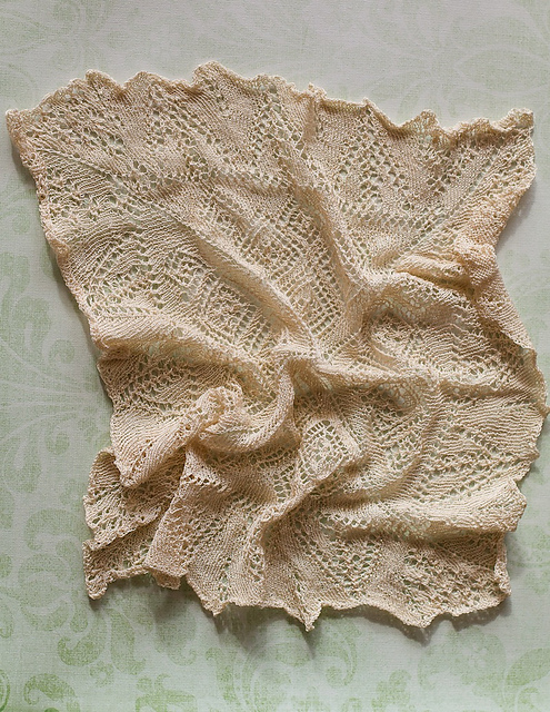 Mrs. Bennet's Fluttering Lace Hankie