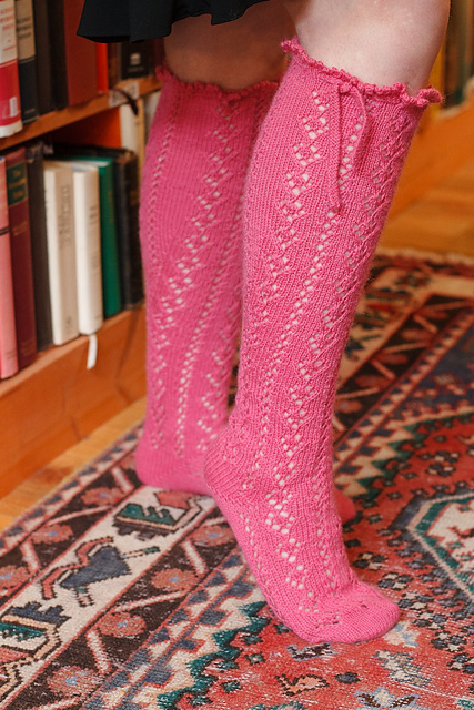 Rowena's Lace Hose