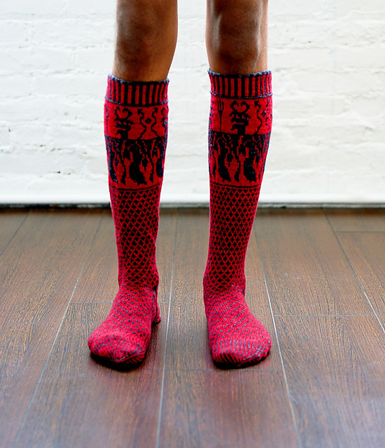Naughty Norwegian Socks