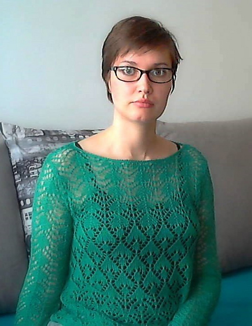 # 26 Pulli in Verschiedenen Ajourmustern