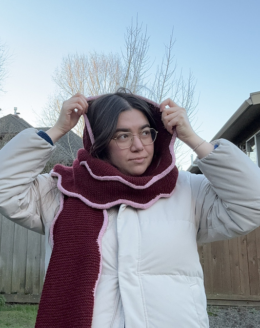Big Scallop Scarf