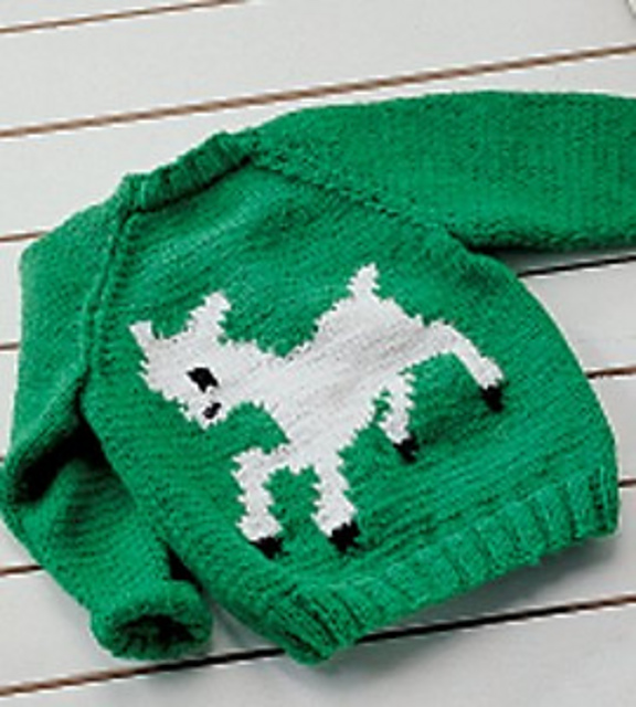 Happy Lamb Cardigan