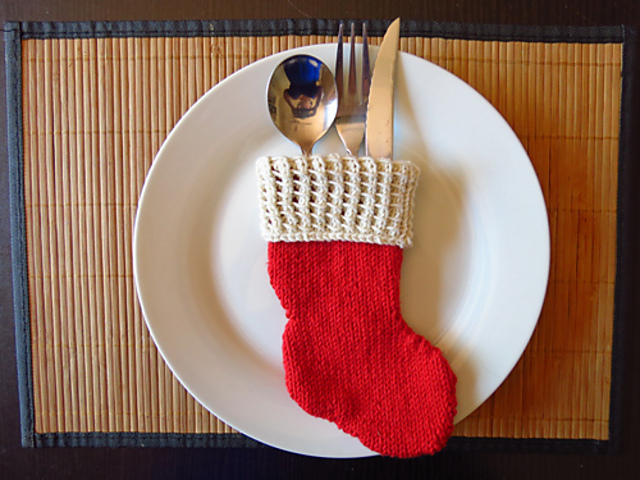 Donner Christmas Cutlery Holder