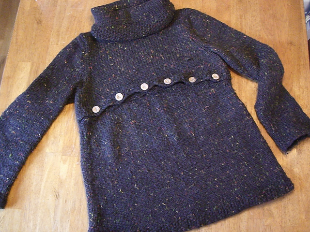 Cowl-neck Nursing Sweater