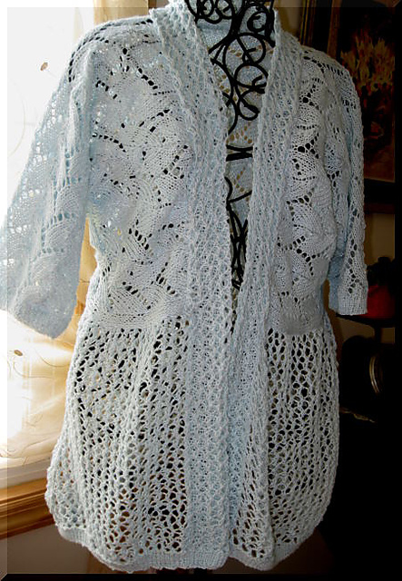 Open Lace Cardigan