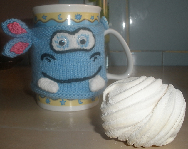 Hippo Cup Cozy