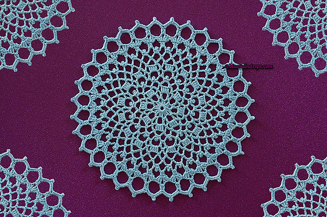 Lacy Web Doily