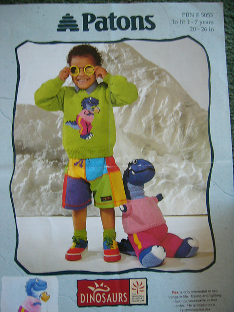 Rex Dinosaur Sweater