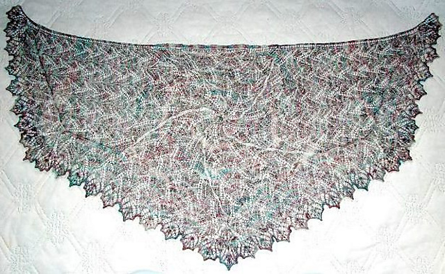 Hazelwood Branching Out Shawl