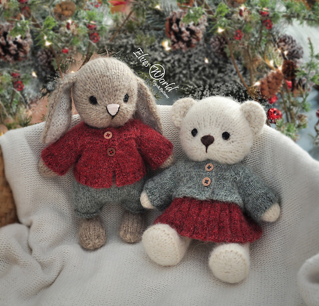 Ravelry: Christmas Toy Clothes pattern by Irina Davydova Listarova