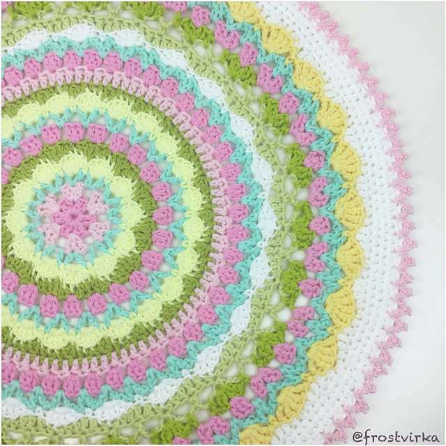 Winter Flower Mandala