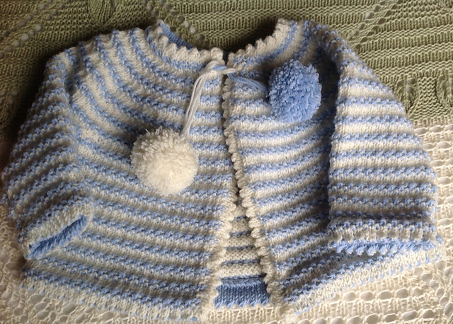 Two Color Baby Jacket