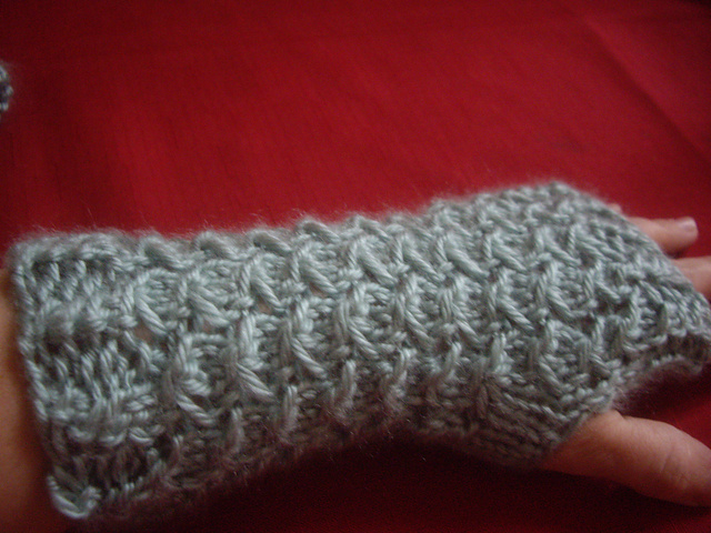 Cactus Fingerless Gloves
