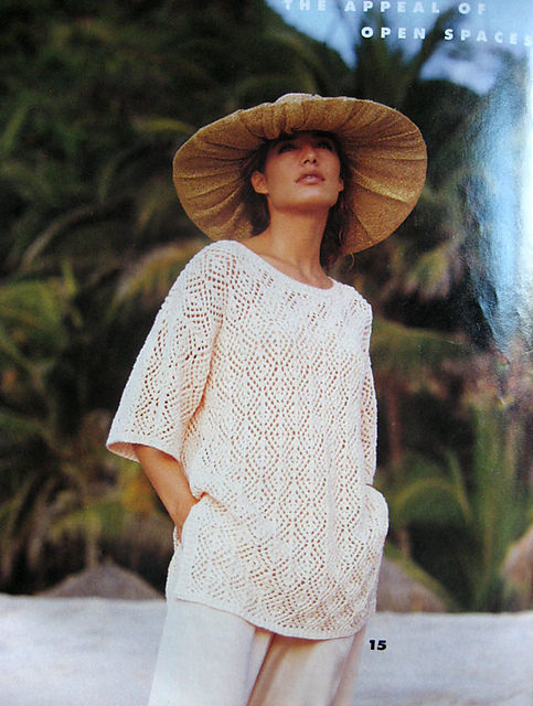 #15 Lace Pattern Pullover