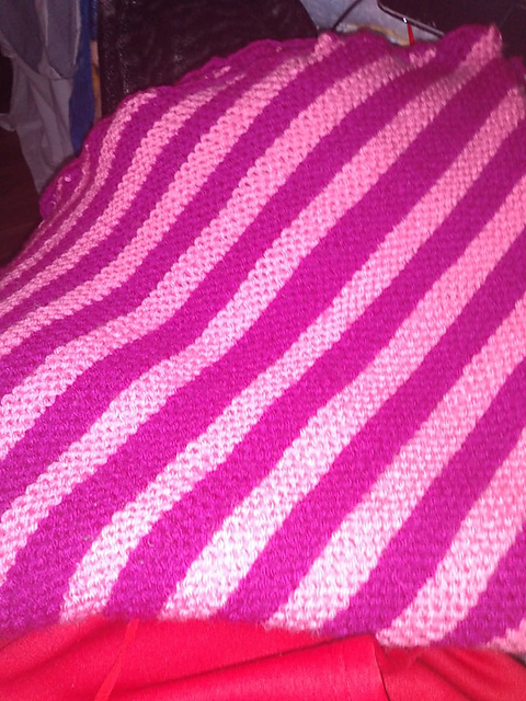 Peppermint Stripes Blanket