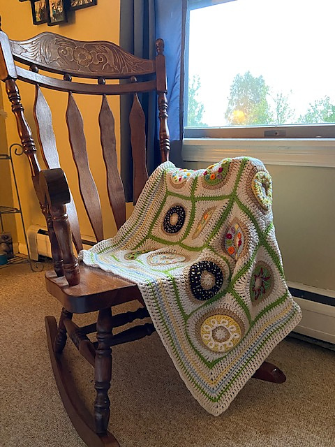 Donut Shop Baby Blanket